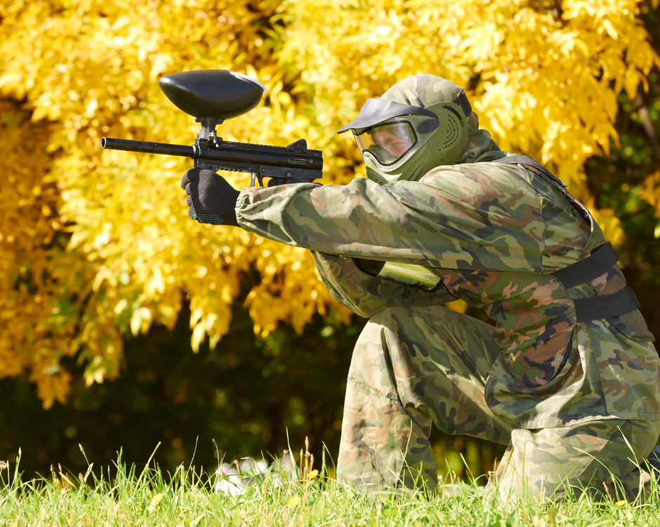 paintball en primavera