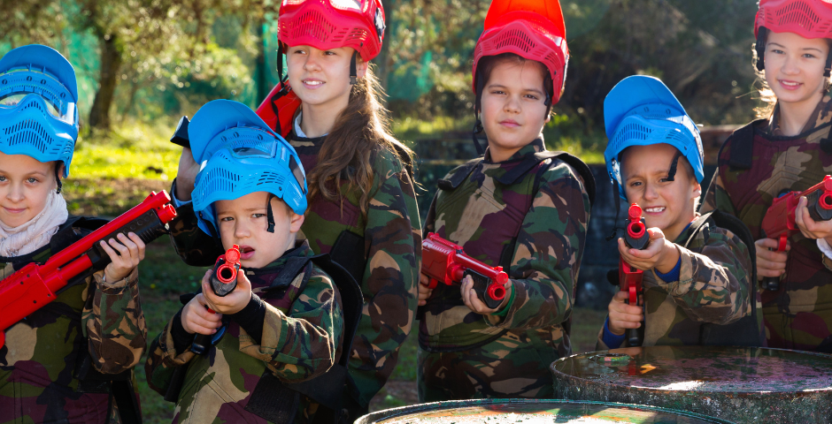 paintball infantil